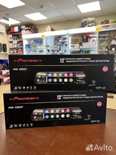 Зеркало регистратор GPS информатор антирадар