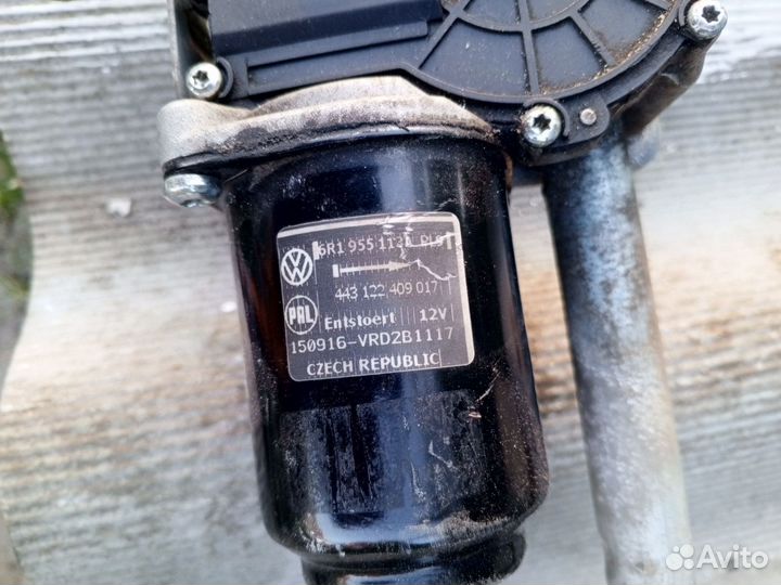 Трапеция дворников Фольксваген поло седан