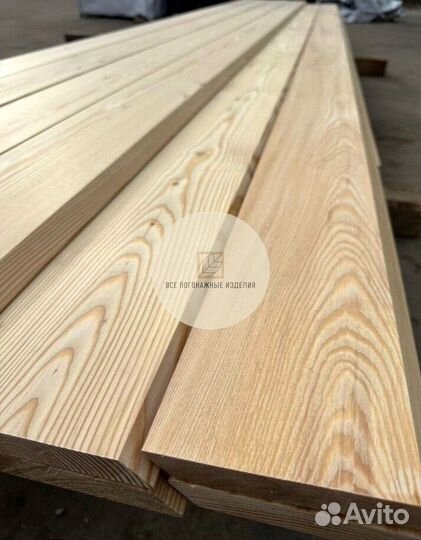 Планкен скошенный из лиственницы