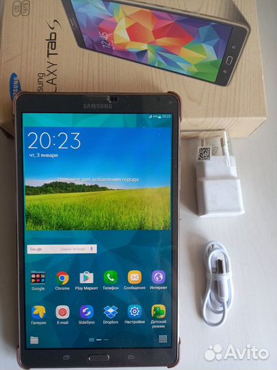 Планшет Samsung Galaxy Tab S SM-T705 16 Гб Б/У