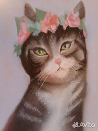 Кошка. Картина