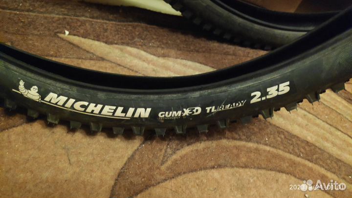 Комплект покрышек на велосипед мтб 27.5 Michelin