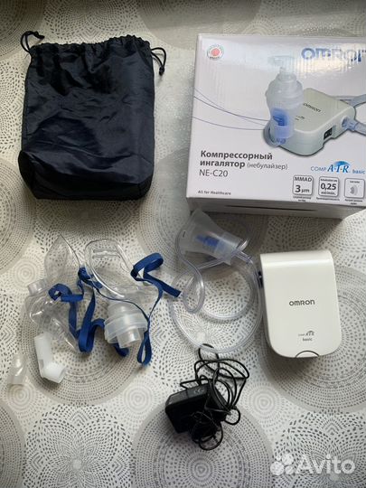 Компрессорный ингалятор (небулайзер ) Omron NE-C20