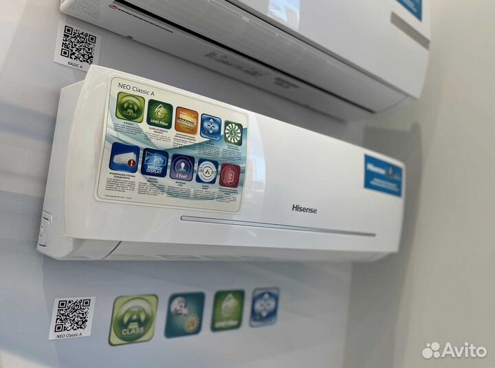 Кондиционер hisense с установкой (доп. опция)