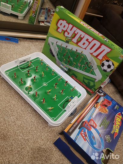Настолная игра футбол и супер трэк