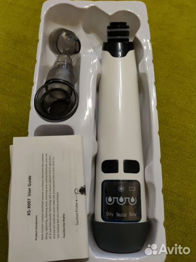 Вакуумный прибор для очистки пор