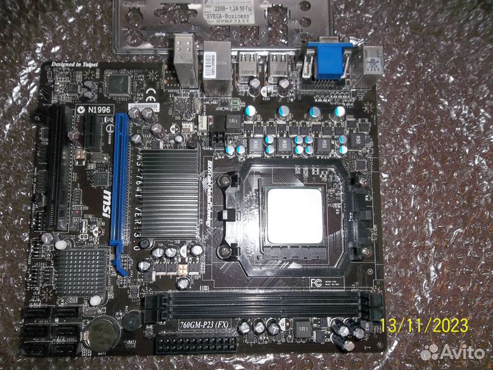 MSI 760GM-P23 (FX) +FX6100