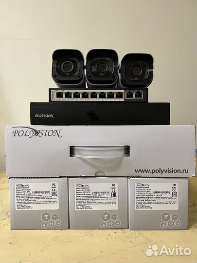 Видеонаблюдение ip