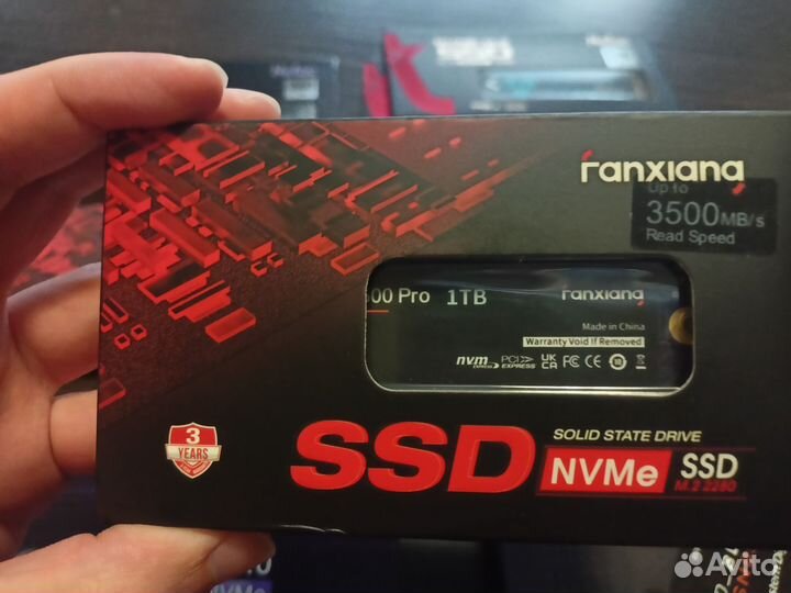 SSD M.2 NVMe, новые