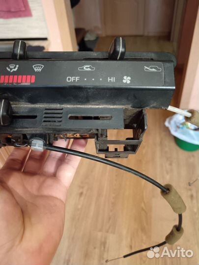 Панель управления печкой toyota