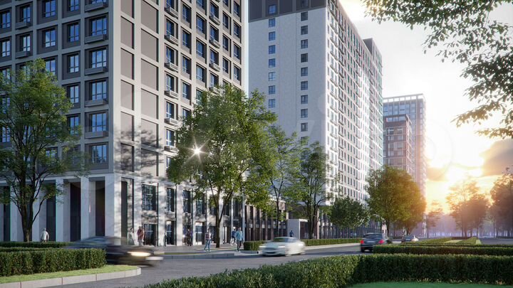 2-к. квартира, 63 м², 7/20 эт.