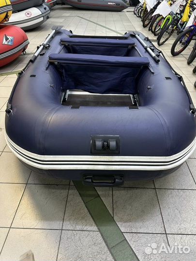 Надувная лодка gladiator C 370 DP синяя