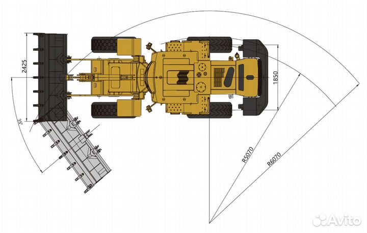 Фронтальный погрузчик Weichai Heavy WL842H, 2023