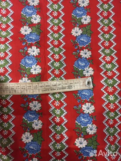 Ткань ситец Ссс винтаж