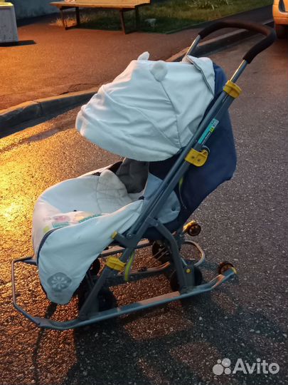 Санки коляска