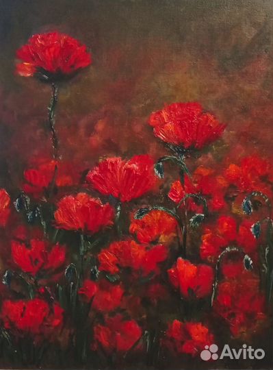 Картина маслом на холсте