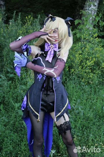 Косплей фишль genshin Impact костюм геншин