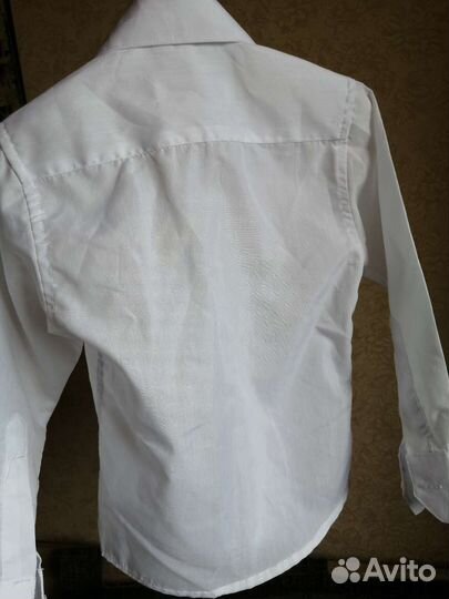 Рубашка детская белая