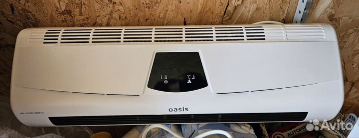 Тепловентилятор Oasis NTD 20 B, настенный, 2 кВт