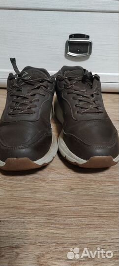 Кроссовки мужские демисезонные кожаные