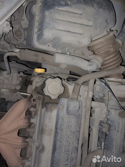 Двигатель в сборе с B12D1 на chevrolet aveo