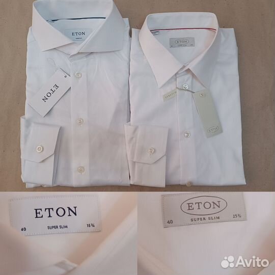 Рубашка Eton,ворот 40,новые