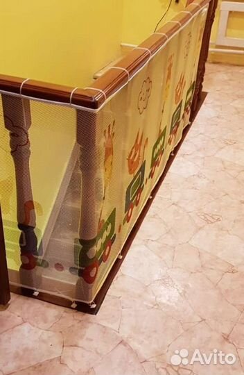 Защитная сетка ограждение для лестницы