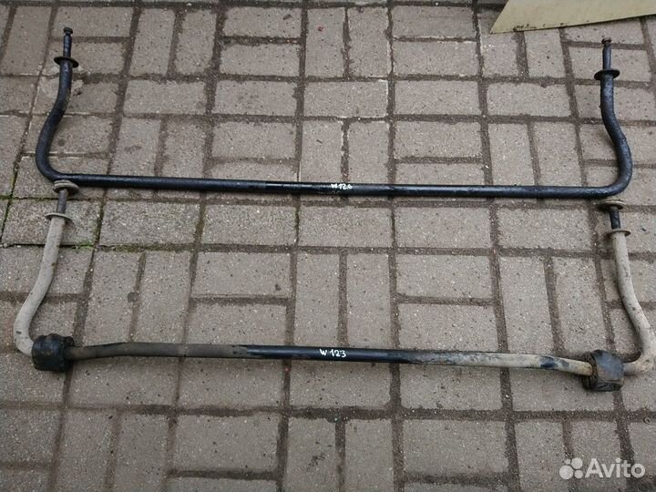Передний стабилизатор на Мерседес W123 W126