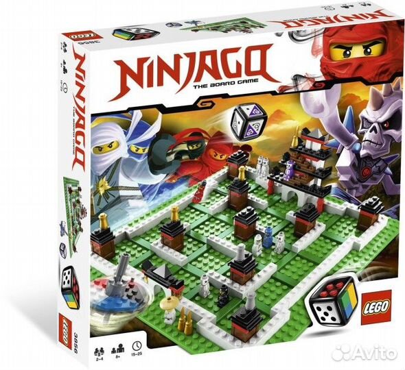 Lego Ninjago 3856 в заводской плёнке