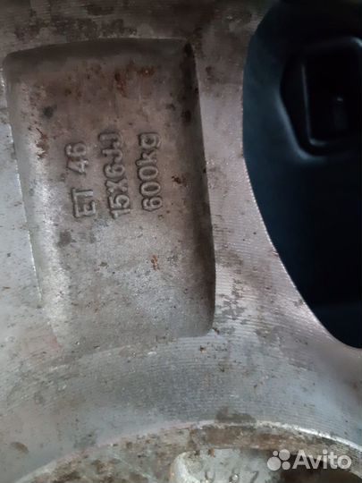 Диск и шина лето Вортекс Истина R15