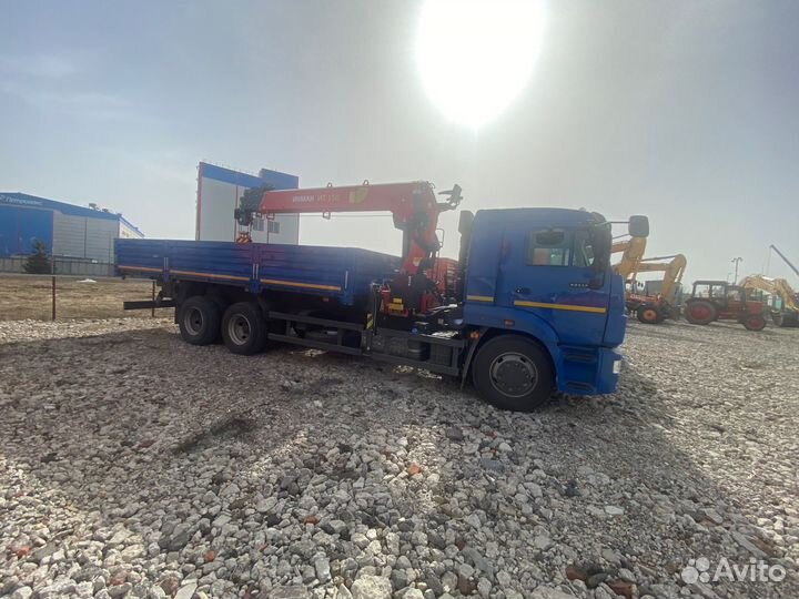 КАМАЗ 65117 с КМУ, 2024