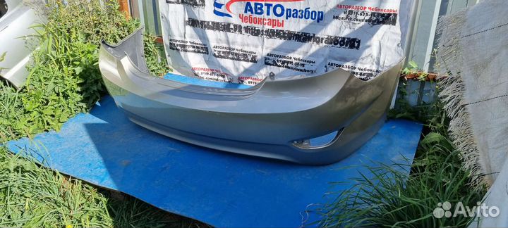 Бампер задний Hyundai Solaris 11-2014г