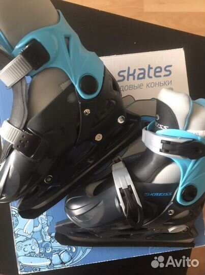 Коньки ледовые раздвижные