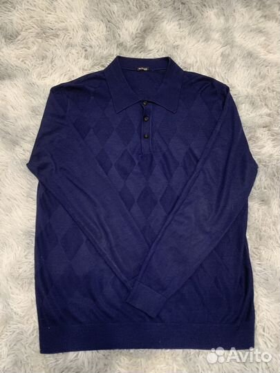 Поло с длинным рукавом