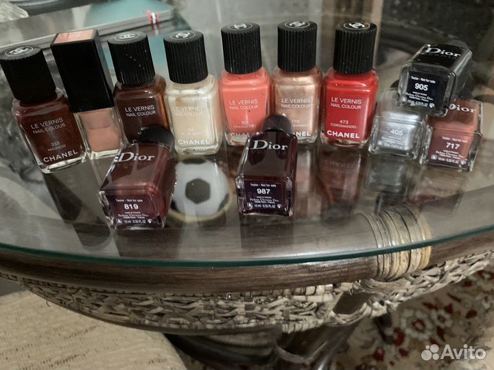 Лак для ногтей chanel, dior