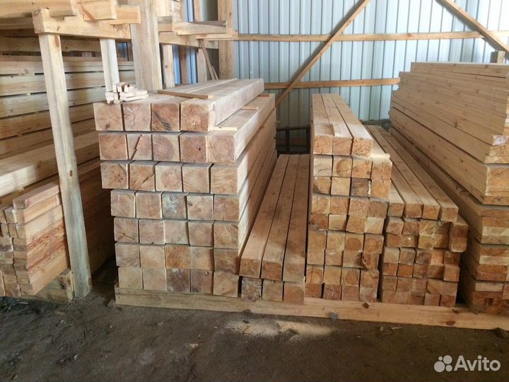 Пиломатериалы для каркасного строительства — брус и доска