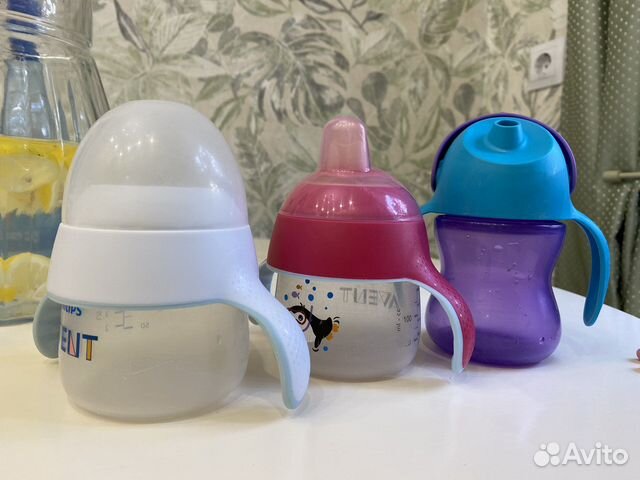 Philips avent поильники 1-2-3