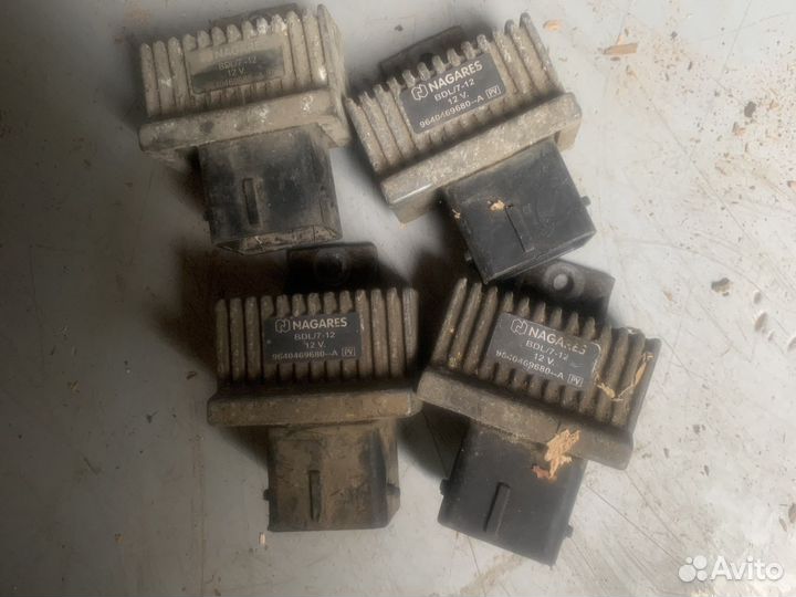 Реле свечей накала grand scenic