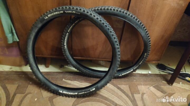 Комплект покрышек на велосипед мтб 27.5 Michelin