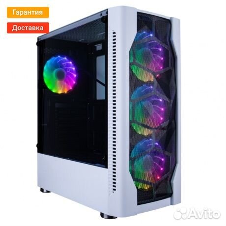 Корпус 1stPlayer DK D4 (D4-WH-4G6) White