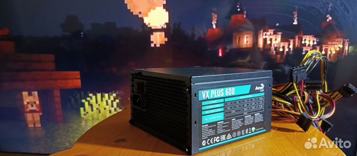 Блок питания AeroCool vx plus 600