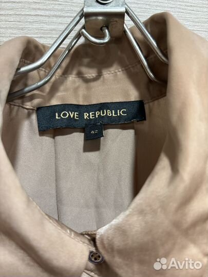 Атласное платье рубашка