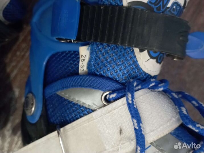 Роликовые коньки детские раздвижные