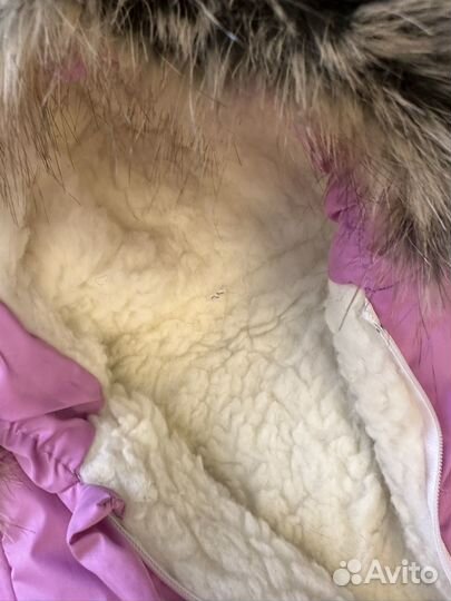 Зимний комбинезон для девочки