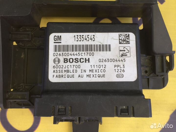 Блок управления парктроником Opel Astra J GTC