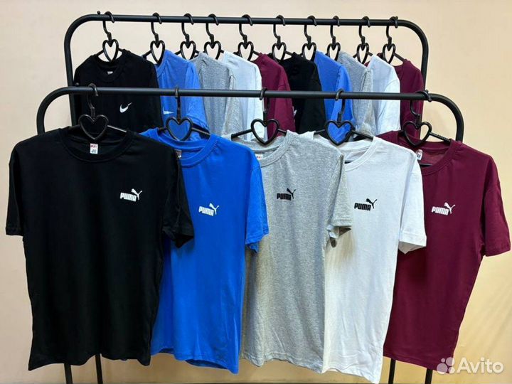 Футболка Puma мужская хлопок