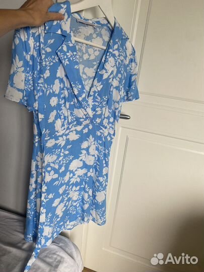 Платье Mango с поясом новое размер S (42)