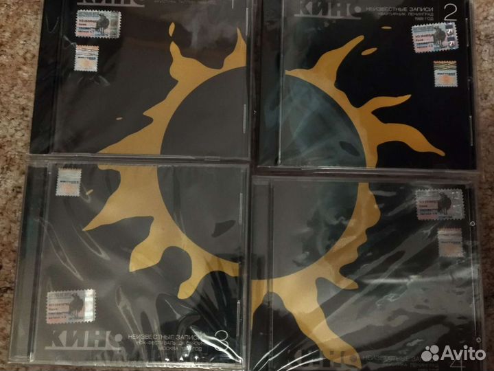 Кино В. Цой избранные CD, DVD