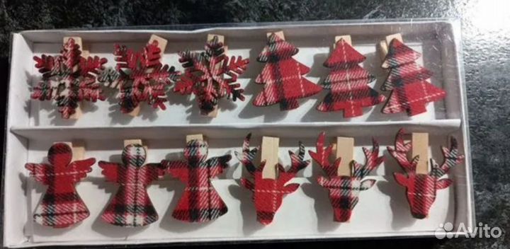 Прищепки для записок и фото cozy home