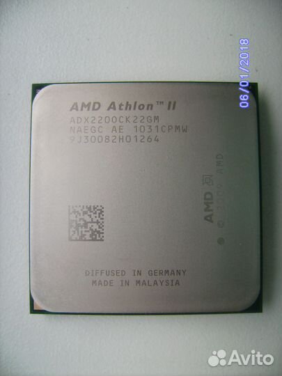 Процессор AMD Athlon II X2 220, AM3, гарантия